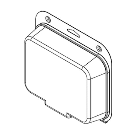 Visipak Thermoform-CLAMSHELL-#303-6.562-7.562-4.750-6.438-1.469-0.015-CLEAR,  303TF
